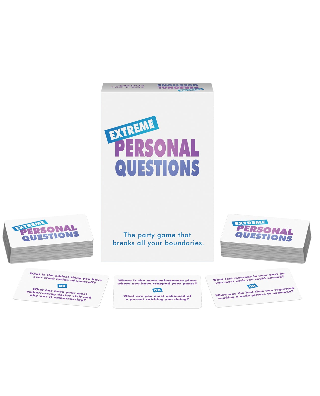 Kheper Games adult party game Extreme Personal Questions competitive card play for group fun