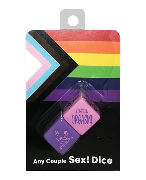 Kheper Games Sex Dice Interactive Play Dice Set with Action and Time Prompts for Couples Intimacy