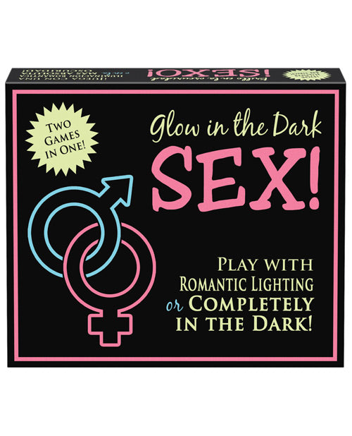 Glow in the Dark Couples Board Game for Adventurous Play