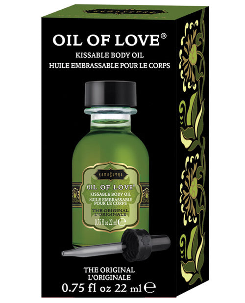 Kama Sutra Oil of Love Kissable Flavored Warming Foreplay Oil - Original