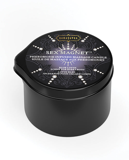 Blue Lotus Pheromone Massage Candle with Pour Spout