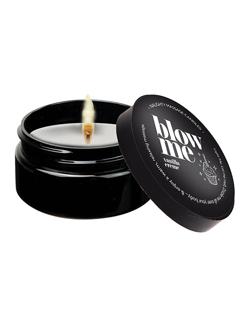 Kama Sutra Mini Massage Candle Vanilla Crème Scented Soy Wax for Relaxing Body Massage