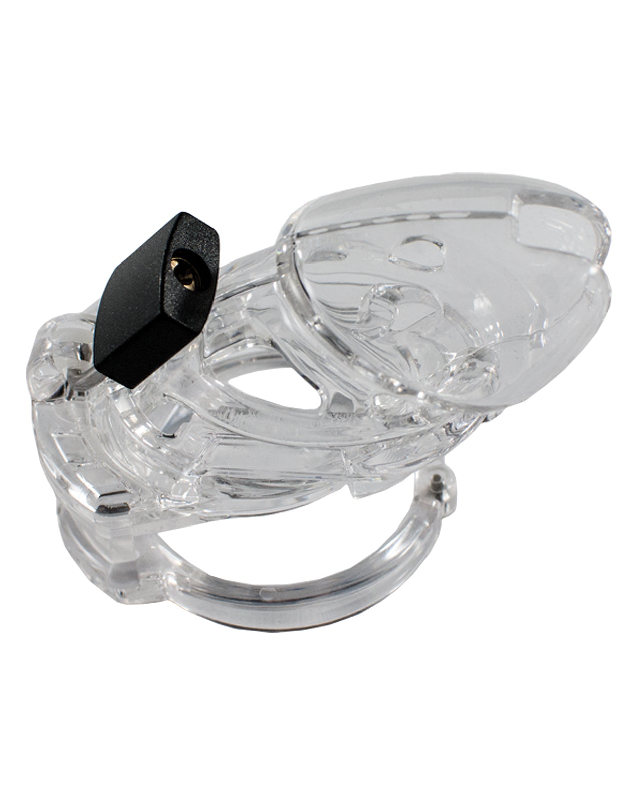 Locked In Lust The Vice Standard Clear Chastity Device with Adjustable Anti-Pullout System