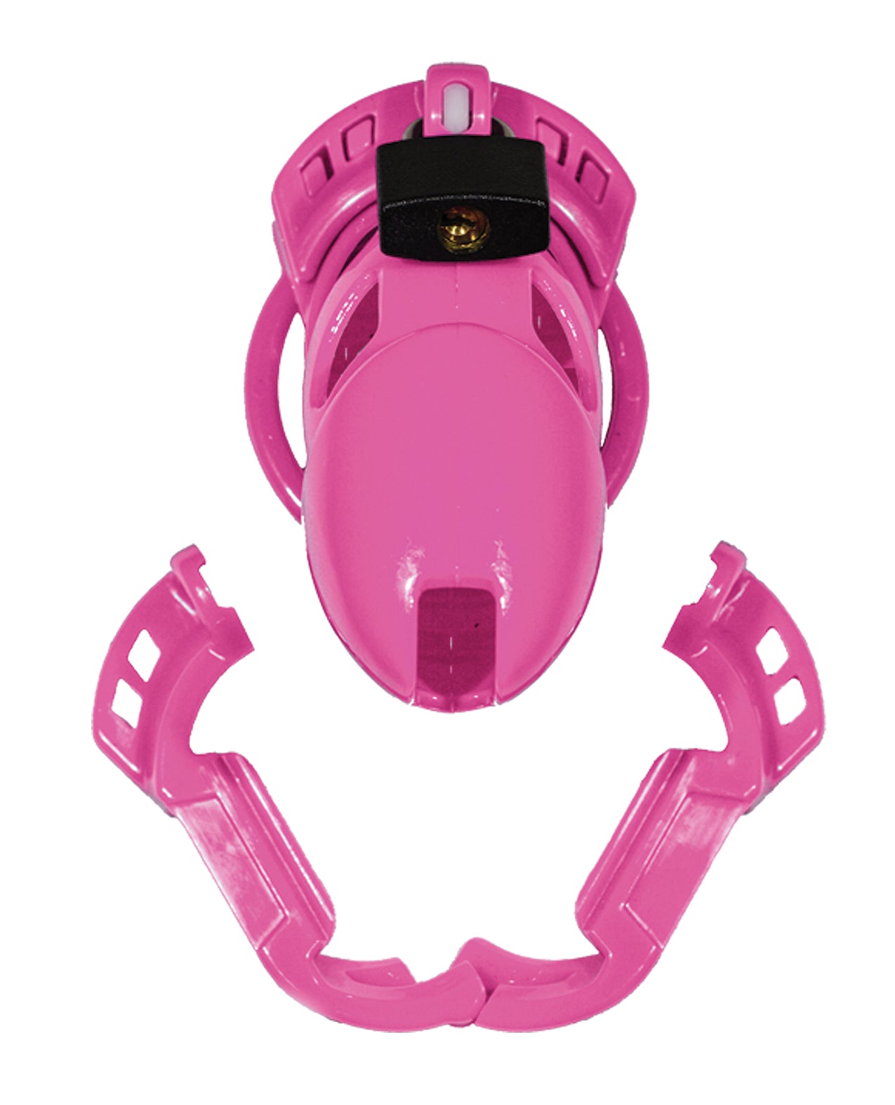 Locked In Lust The Vice Standard Pink Polycarbonate Male Chastity Device