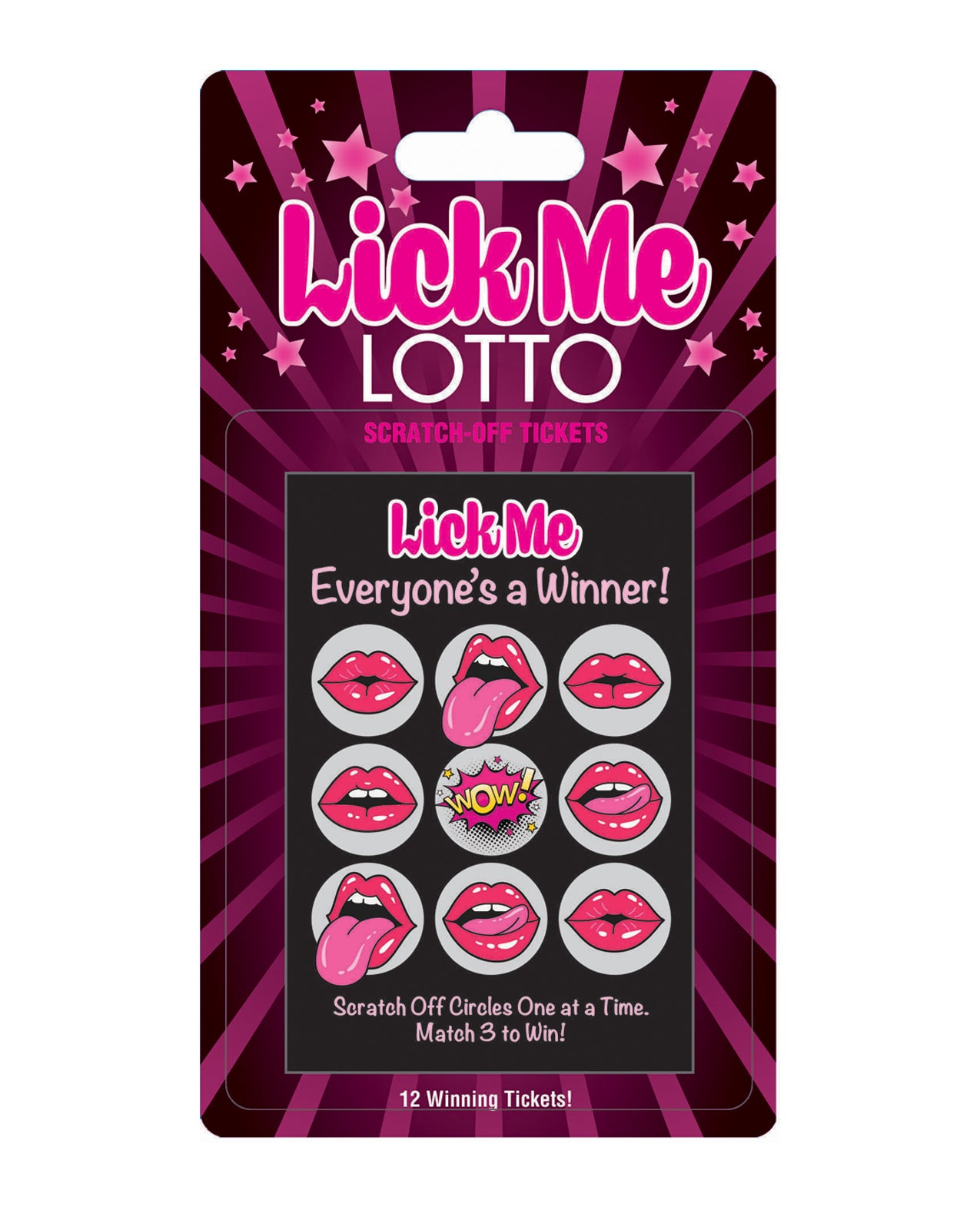 Little Genie Setting The Mood Lick Me Lotto Oral Activity Cards for Couples' Interactive Romance