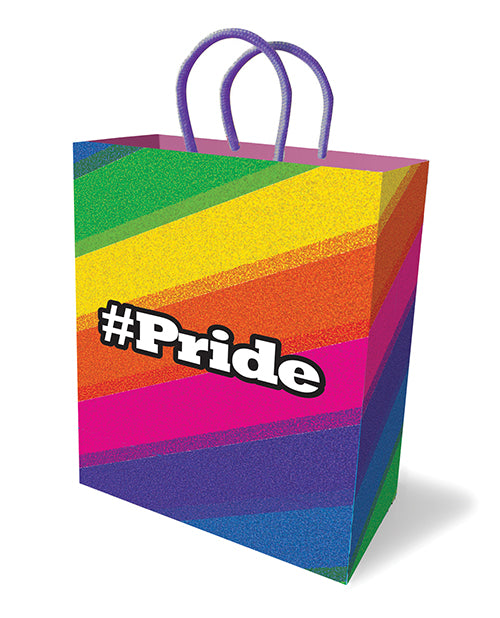 Candy Prints Gift Bag with Pride Design and Woven Handles for Stylish LGBTQ+ Gift Giving