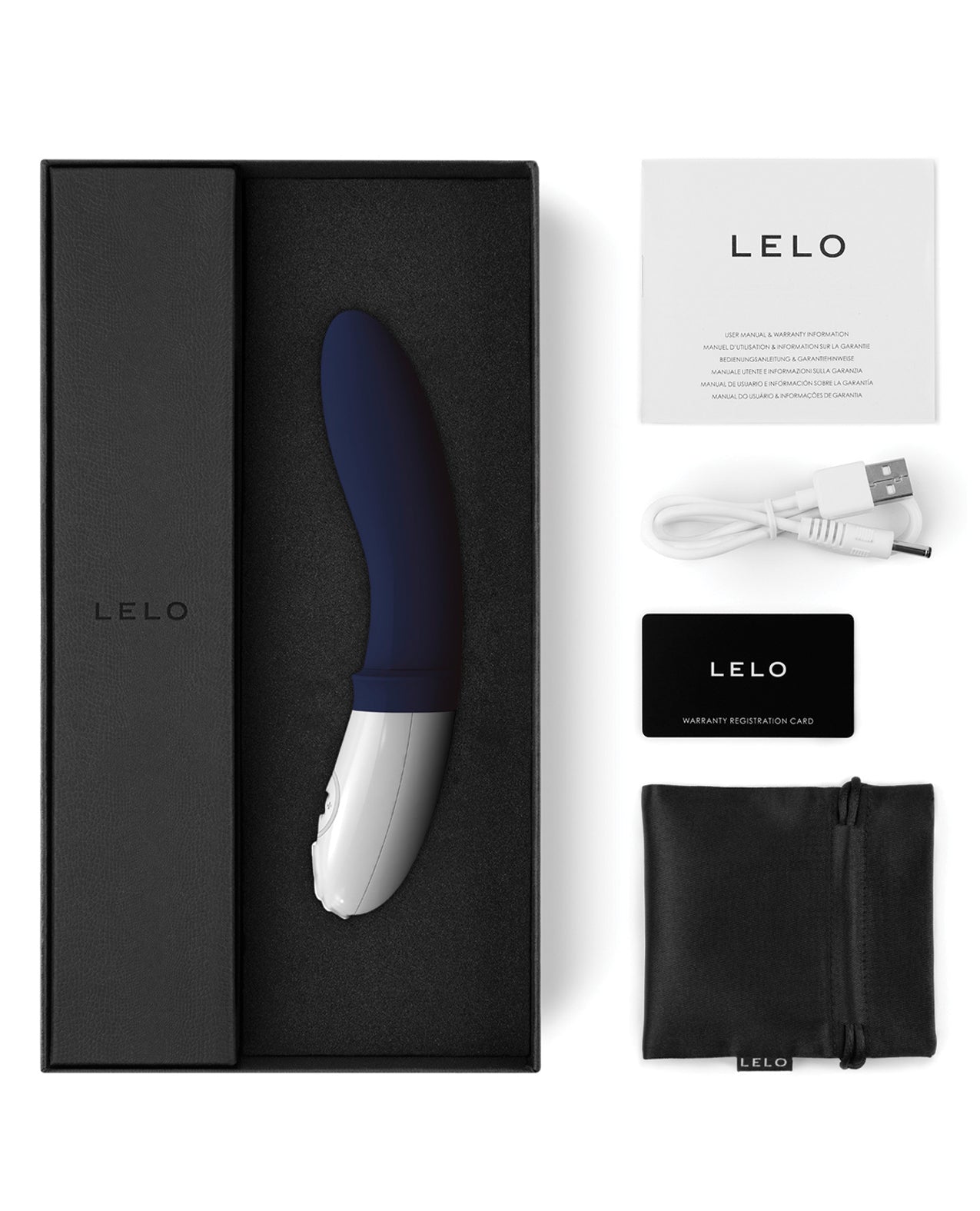 LELO Billy 2 Deep Blue Waterproof Prostate Massager