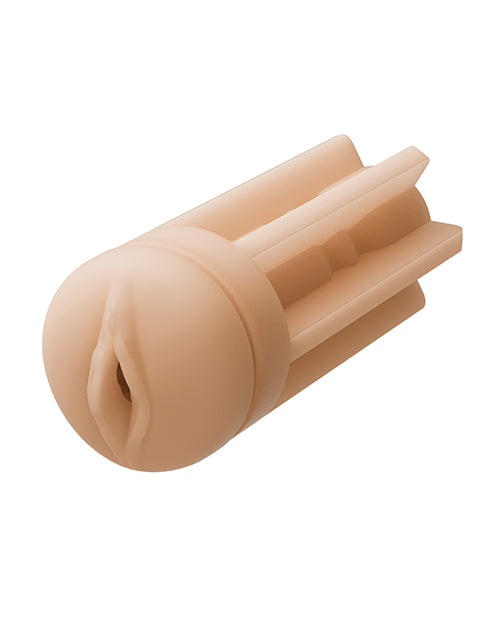 Lovense Vagina Sleeve for Solace Pro Tan 3D Realistic Texture Flexible TPE for Enhanced Solo Pleasure