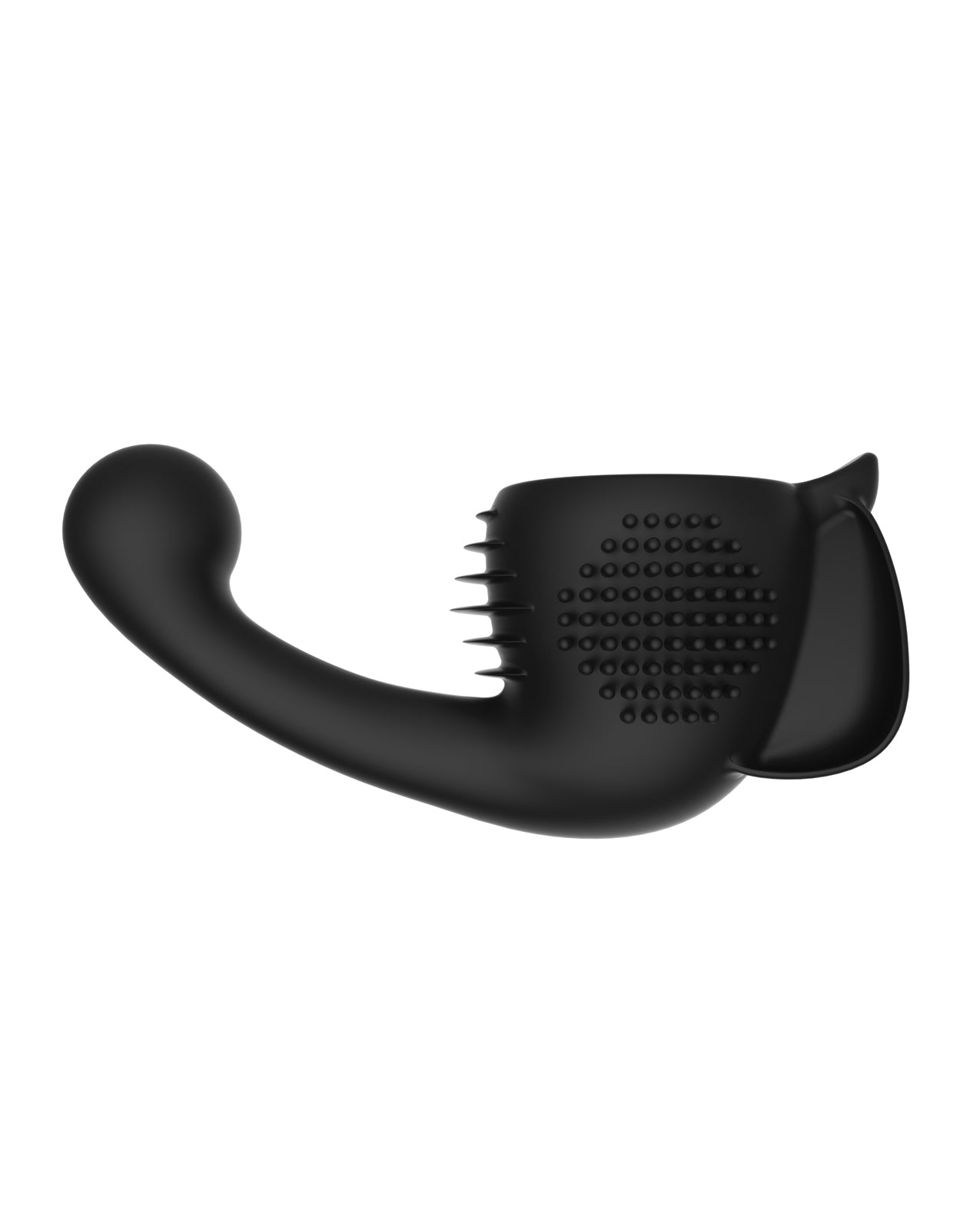 Lovense Domi Flexible Rechargeable Mini Wand Attachment - Black