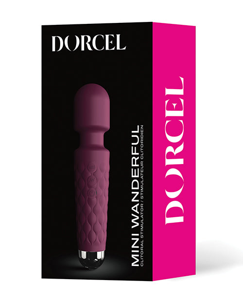 Dorcel Massage Products Mini Wanderful Plum Silent Powerful Vibrations for Discreet On-the-Go Use