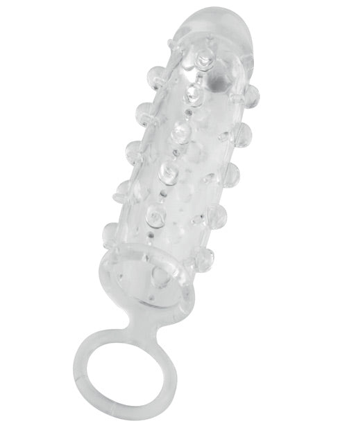 Dorcel Penis Enhancement Sheath Clear Textured Design Expandable Fit for Prolonged Intimate Pleasure