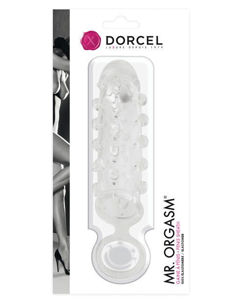 Dorcel Mr. Orgasm Clear Penis Sheath with Textured Design