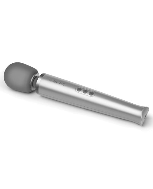 Le Wand Rechargeable Massager – Grey Flexible Wand with Multiple Vibration Modes