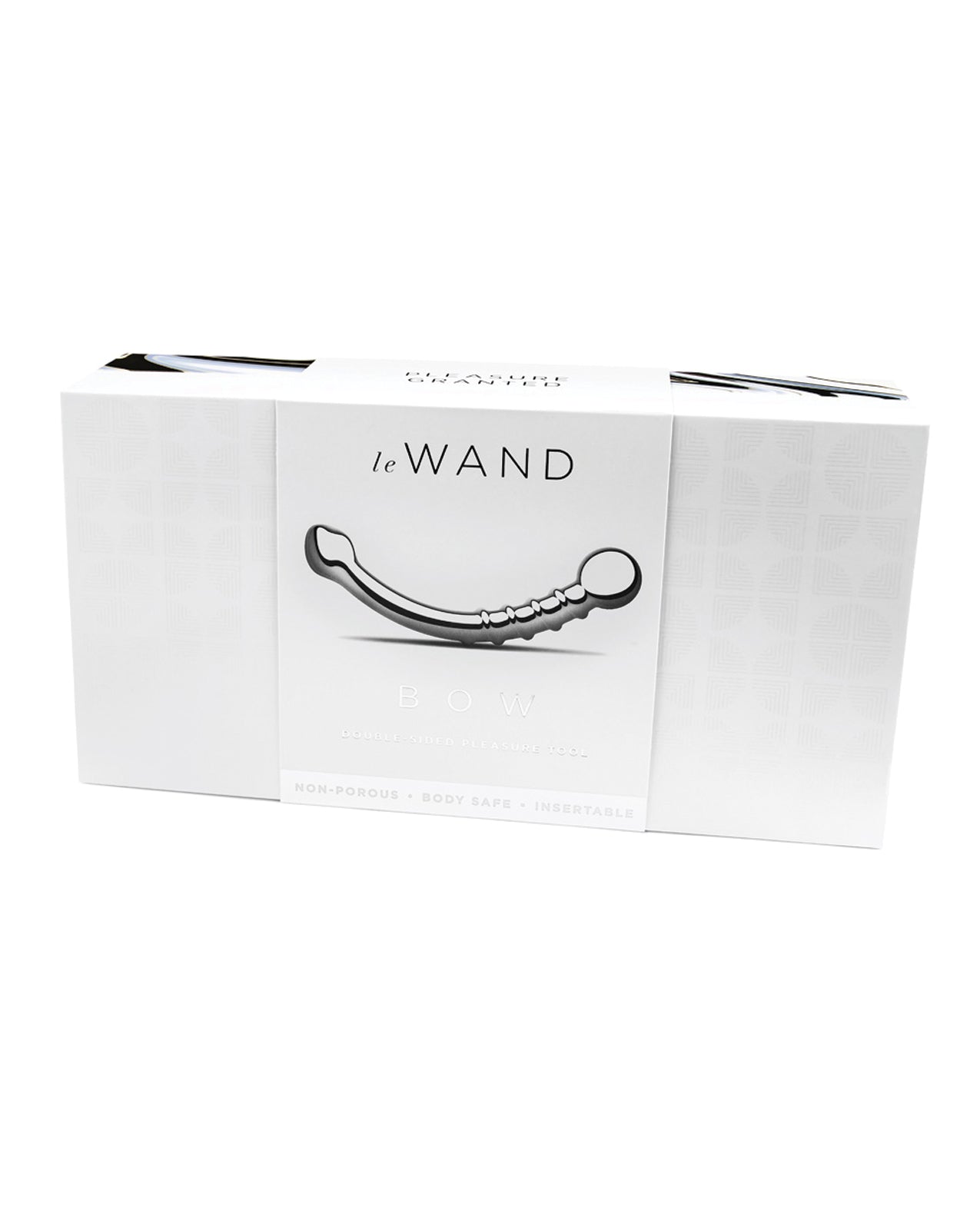 Le Wand Stainless Steel Wand Curved Design Dual-Ended for Targeted G-spot and P-spot Stimulation
