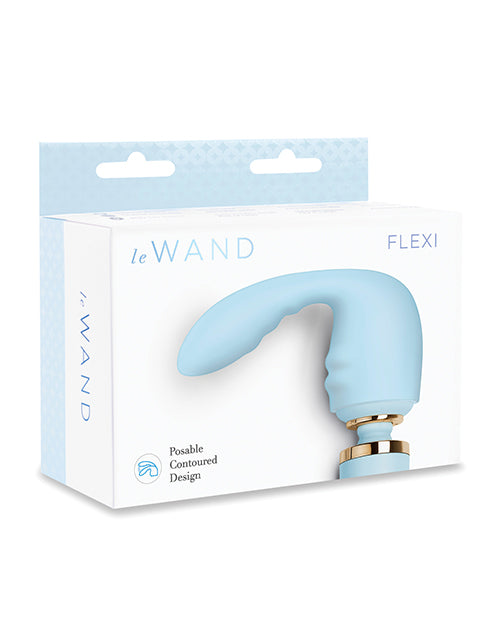 Le Wand Silicone Attachment Flexible Posable Design with Textured Ridges for Targeted Massage and Stimulation
