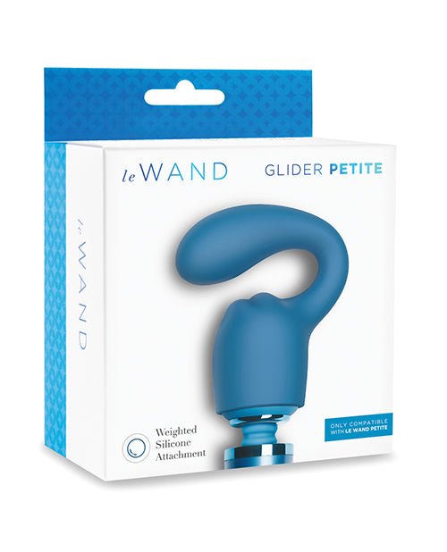 Le Wand Massage Product Silicone Weighted Attachment Ridged Design for Targeted Internal and External Stimulation