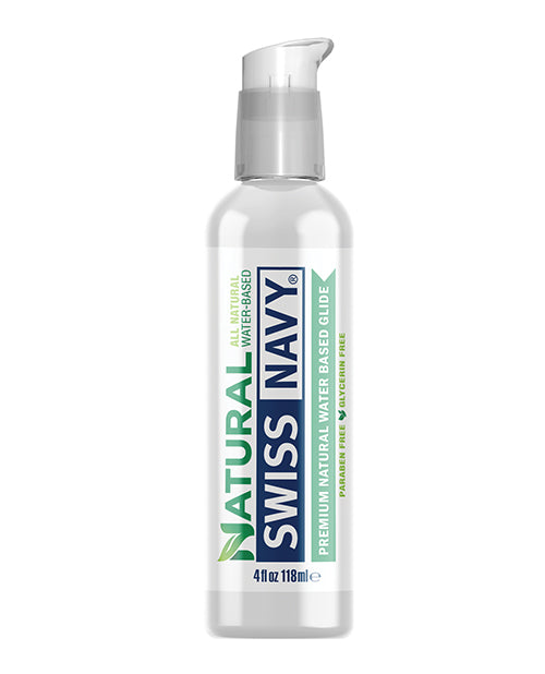 Swiss Navy Lubricant Water Based Natural Formula Hypoallergenic for Sensitive Skin and Lasting Comfort