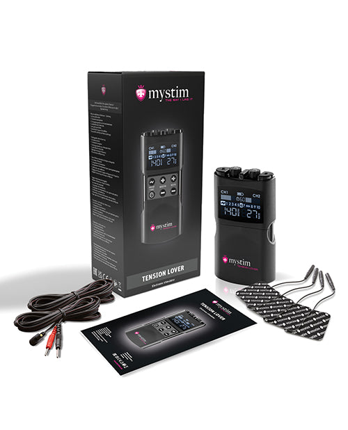Mystim Tension Lover 2 Electro Stimulation Device with Dual Channels