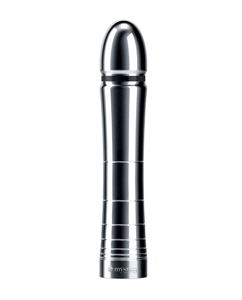 Mystim Glossy Glen Aluminum Electrosex Dildo with Smooth Finish