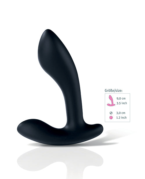 Flexing Flavio eStim Silicone Prostate Stimulator by Mystim with Customizable Flex & Stay Design