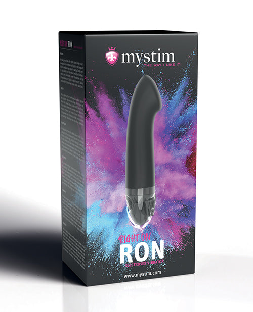 Mystim Stimulator Right on Ron eStim G Vibrator with Dual Stimulation and Pelvic Floor Training for Enhanced Pleasure