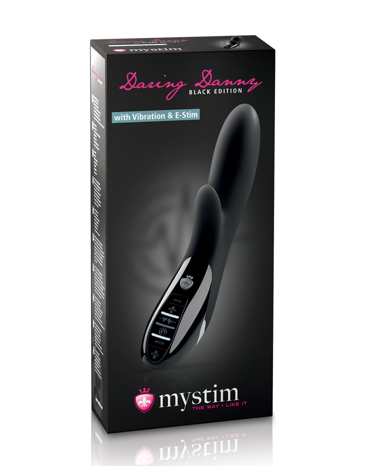 Mystim Stimulator E-Stim Vibrator with Dual Motors and Silicone Body for Enhanced Sensation and Pelvic Floor Training