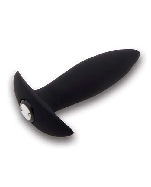 Nu Sensuelle Mini Plug Black – Petite 15-Mode Vibrating Anal Plug