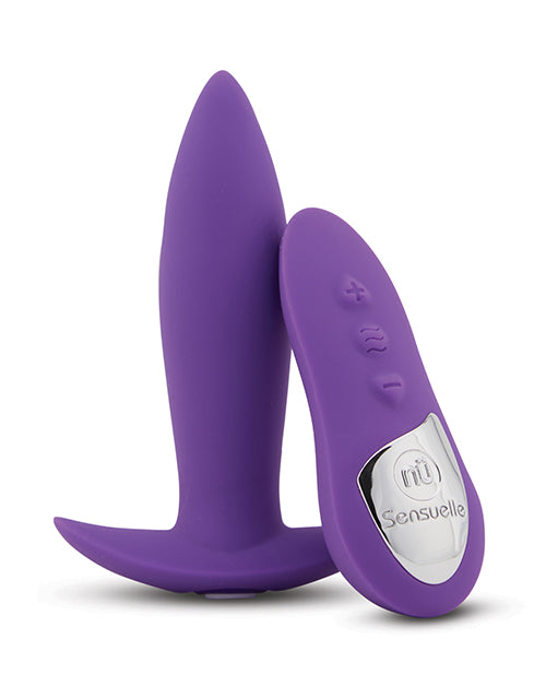 Nu Sensuelle Rechargeable Mini Plug with Remote – Petite Vibrating Anal Toy