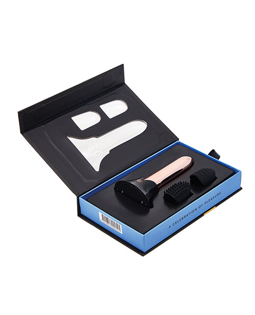 Nu Sensuelle Point Plus Rechargeable Bullet Vibrator with Extra Power – Rose Gold