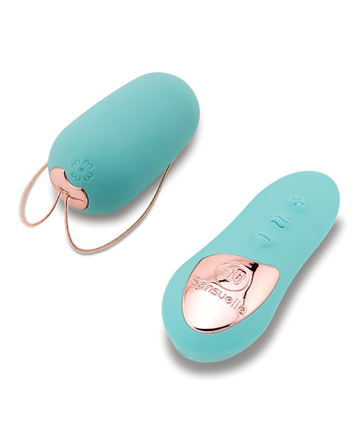 Nu Sensuelle Blue Remote Control Petite Egg with 15 Vibration Functions