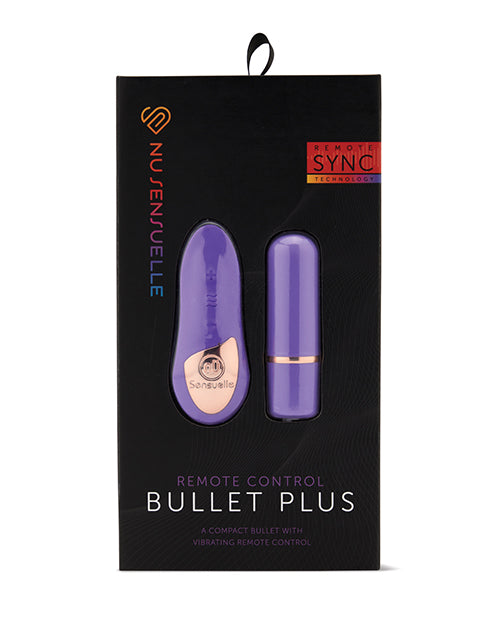 Nu Sensuelle Stimulators Wireless Bullet Plus Dual Stimulation Remote Control for Enhanced Intimate Play