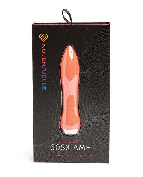 Nu Sensuelle Stimulator Silicone Bullet 12 Intensities Dampening Handle for Discreet Personal Stimulation