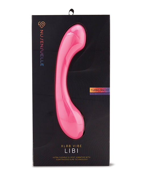 Nu Sensuelle Vibrator Ultra-Flexible Shaft Bulbous Head with Turbo Boost for G-Spot Stimulation