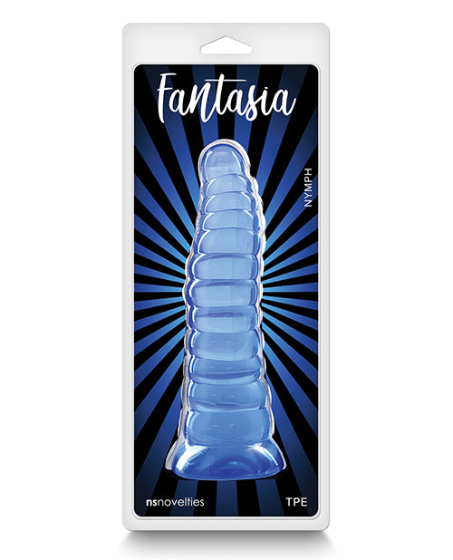 Fantasia Dongs & Dildos Blue Silicone Flexible Design Lube-Compatible for Luxurious Sensation