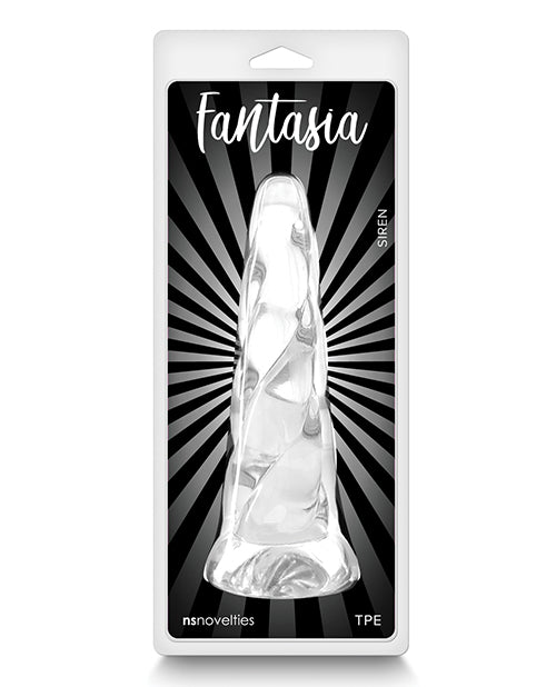 Fantasia Dildo Clear Flexible Design Body-Safe Material for Luxurious Pleasure