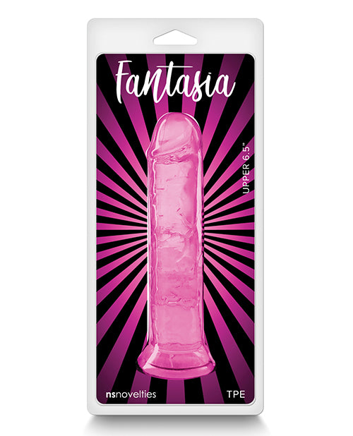 Fantasia Pink Dildo Flexible Shaft Premium Silicone for Versatile Pleasure