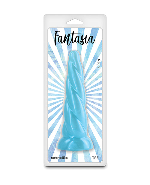 Fantasia Realistic Dong Shimmer Turquoise Flexible Design for Luxurious Sensations