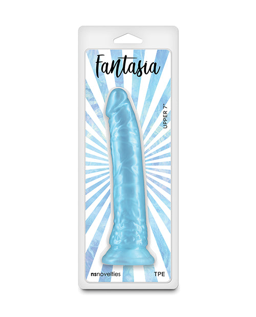 Fantasia Dildo Shimmer Flexible 7 Inch Design for Versatile Pleasure and Visual Appeal