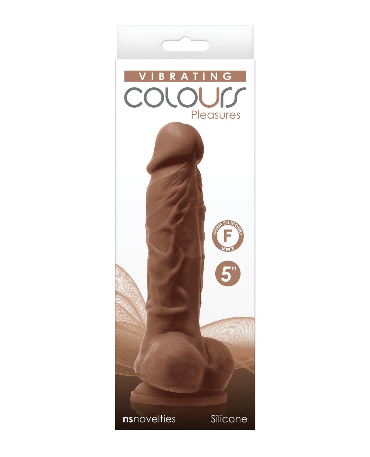 Colours Vibrating Dildo Realistic Satin Silicone Rechargeable for Intense Stimulation