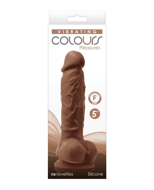 Colours Vibrating Dildo Realistic Satin Silicone Rechargeable for Intense Stimulation