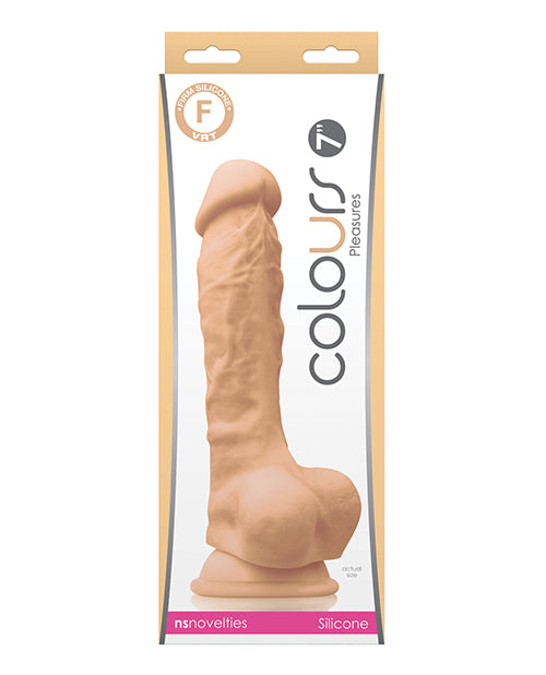 Colours Dongs & Dildos Realistic Silicone Molded Satin Texture with Suction Cup for Lifelike Sensation