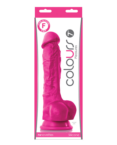 Colours Silicone Dong Realistic Molded Shape Satin Texture with Suction Cup for Versatile Pleasure