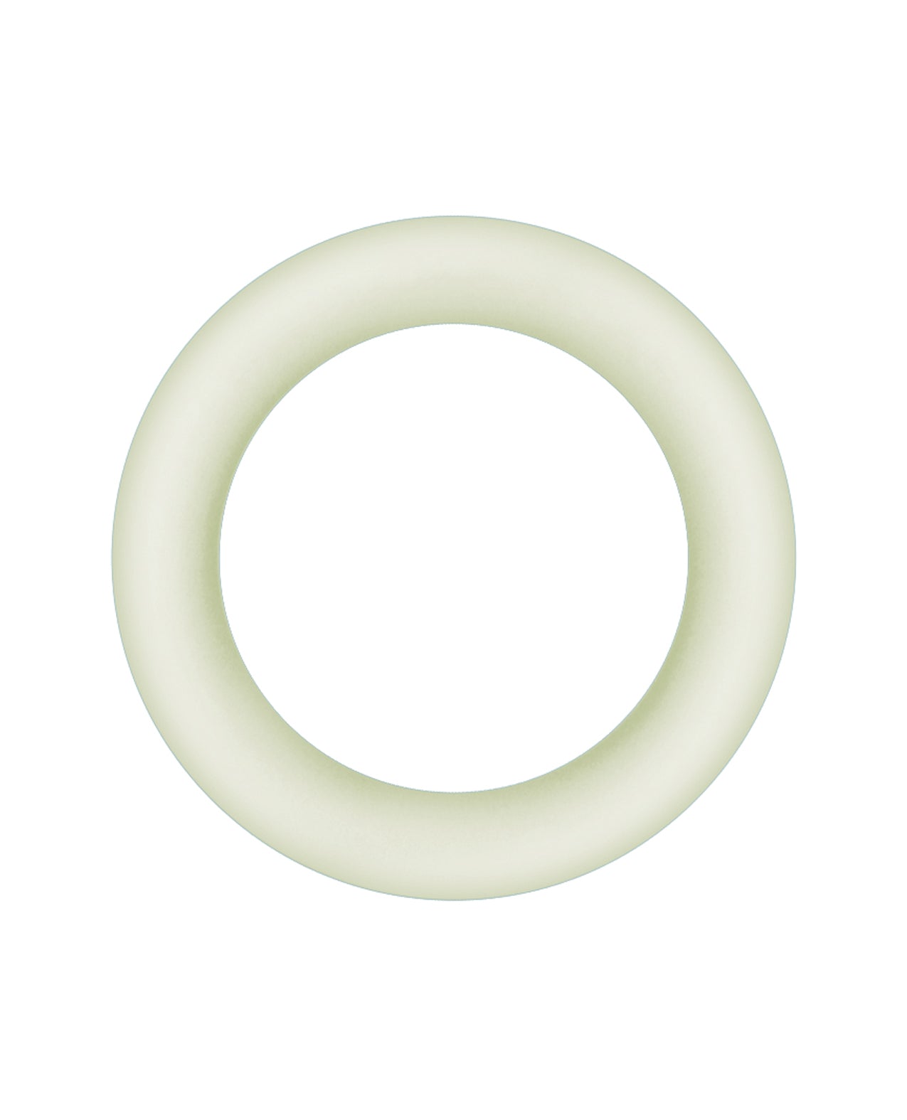 Firefly Halo Medium Cockring – Clear Glow-in-the-Dark Silicone Ring