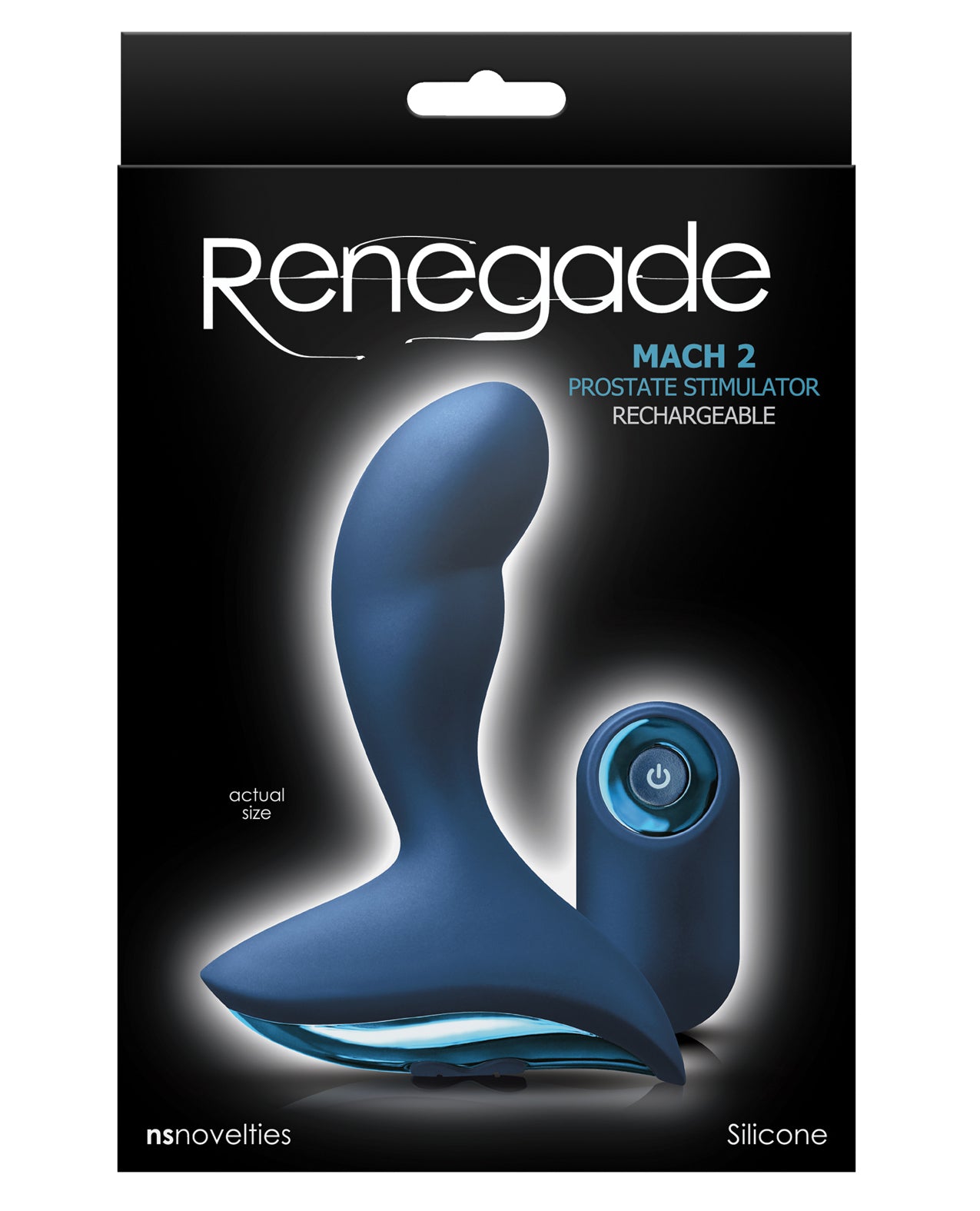 Renegade Prostate Massager Powerful Ultra-Drive Motor Wireless Remote for Intense Stimulation