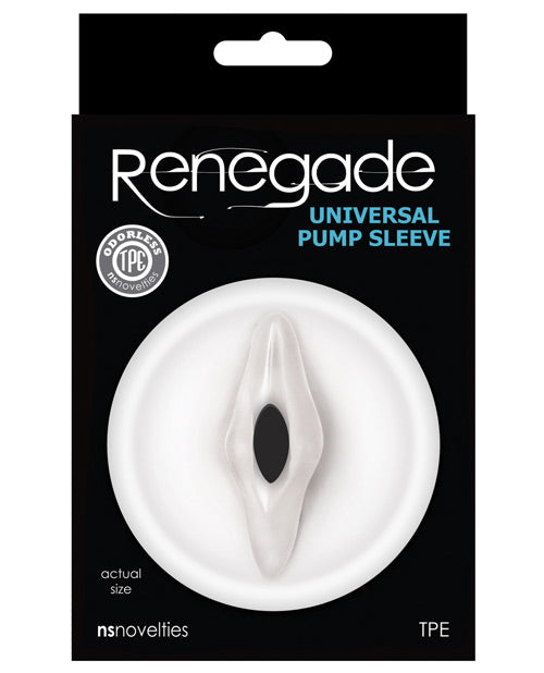 Renegade Penis Enhancement Universal TPE Pump Sleeve soft fit for pump upgrade and user comfort