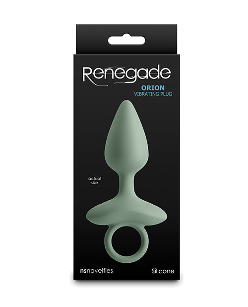 Renegade Anal Plug Vibrating Silicone Design Rechargeable Functionality for Enhanced Stimulation