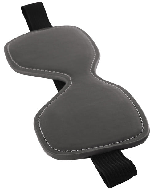 Renegade Bondage Blindfold – Black Vinyl Sensory Play Accessory