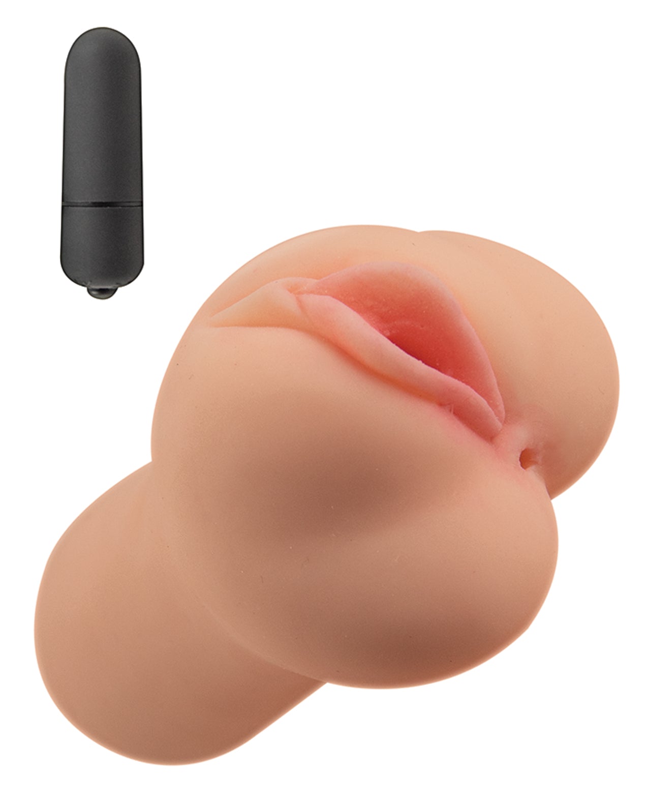 Always Horny Vibrating Pussy and Ass Masturbator with Suction Tunnel