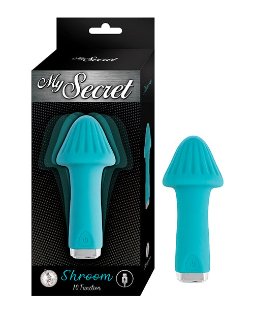 Nasstoys Stimulator Mushroom Shape Textured Head Rechargeable Vibrator for Precise Sensation