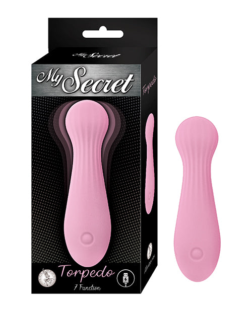 Nasstoys Stimulators Girthy Silicone Bullet Vibrator with Textured Grip for Broad All-Over Stimulation
